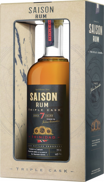 Rum Saison Triple Cask Trinidad - Rum Saison - farblos