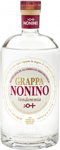 Grappa Vendemmia - Nonino Distillatori - farblos