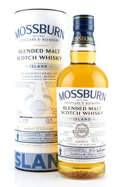 Mossburn Island Cask No.1 Smoke&Spice Mossburn Distillers | 0,7 Liter