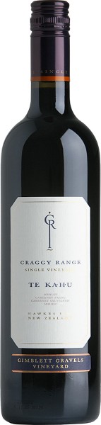 Te Kahu Gimblett Gravels Vineyard Craggy Range Rotwein