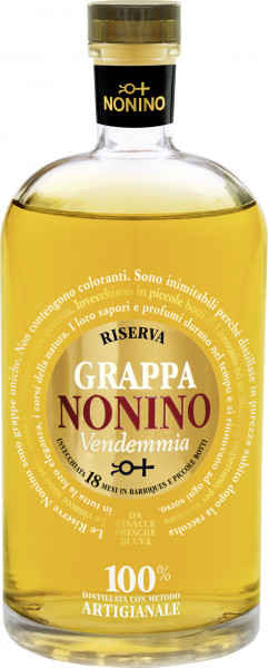 Grappa Nonino Vendemmia Riserva - Nonino Distillatori - farblos