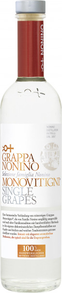 Grappa Monovitigni Single Grapes - Nonino Distillatori - farblos