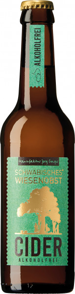 Wiesenobst Cider Alkohlfrei Manufaktur Jörg Geiger | 0,33 Liter