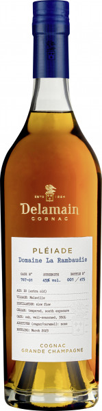 Delamain Rambaudie Collection Révélation - Cognac Delamain - farblos