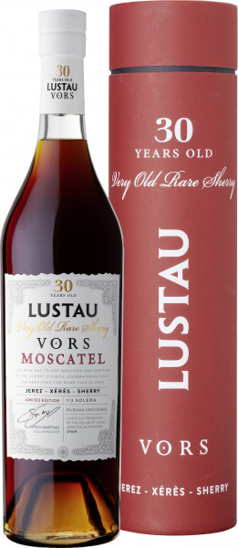 VORS Moscatel Sherry 30 years old - Emilio Lustau - farblos