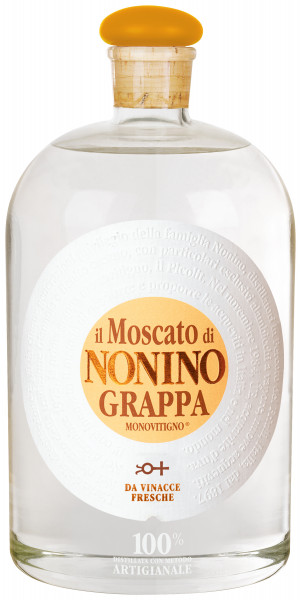 Grappa Il Moscato Monovitigno - Nonino Distillatori - farblos