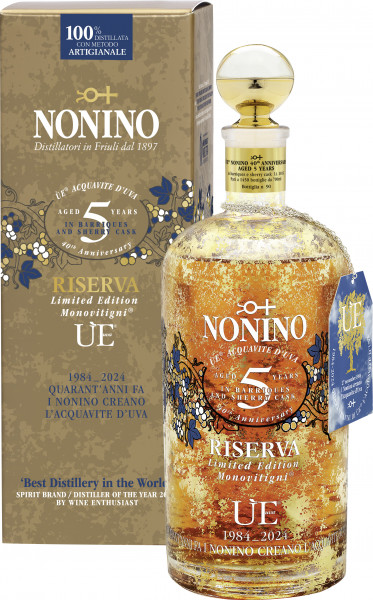 Ùe Riserva 5 Jahre 40th Anniversary - Nonino Distillatori - farblos