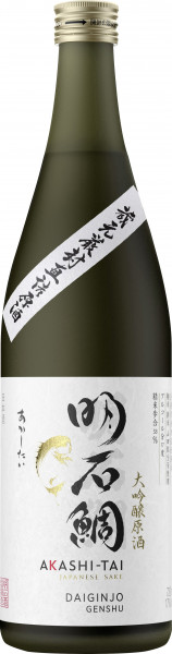 Sake Daiginjo Genshu - Akashi-Tai - farblos