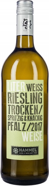 Literweise Riesling trocken | Weingut Hammel & Cie Weißwein