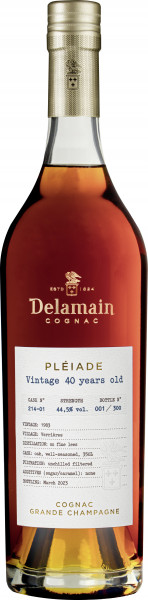 Delamain Vintage Collection Plénitude - Cognac Delamain - farblos