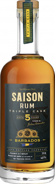 Rum Saison Triple Cask Barbados - Rum Saison - farblos