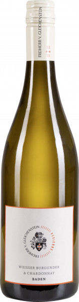 Gutswein Weissburgunder-Chardonnay trocken - Weingut Freiherr von Gleichenstein - Weißwein