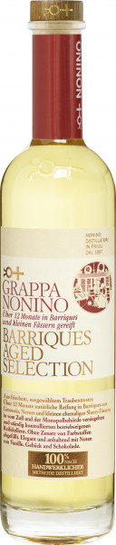 Grappa Barriques aged Selection - Nonino Distillatori - farblos