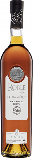 Ron Roble Extra Añejo 8y - Ron Roble - farblos