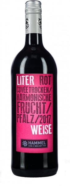 Literweise Cuvée Rot trocken | Weingut Hammel & Cie Rotwein